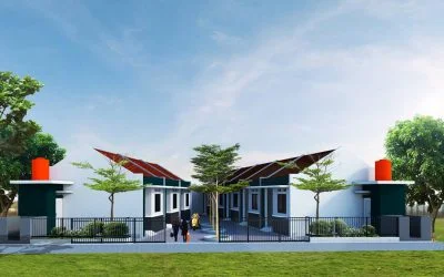 Desain Kontrakan Pak Iman Pondok Kelapa