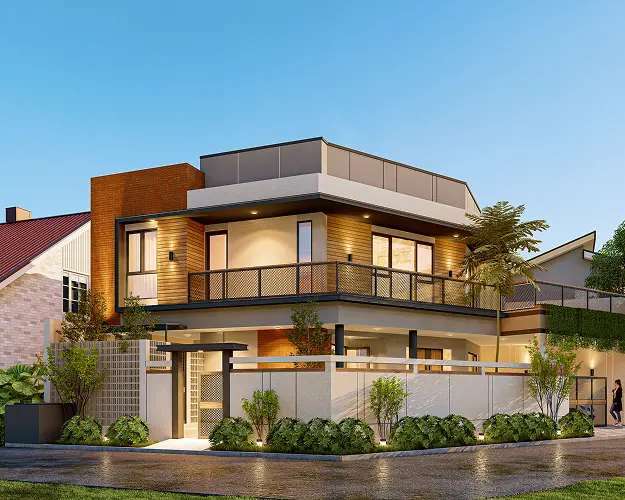 desain rumah kontemporer