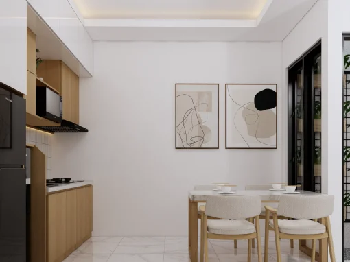 Kitchenset Minimalis Ms Kn By Arsitekhijau