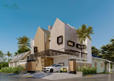 Desain Rumah Skandinavia di Bekasi, Bpk D