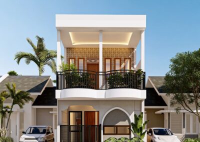 Desain Rumah dengan Konsep Classic di Bekasi, Ibu DN