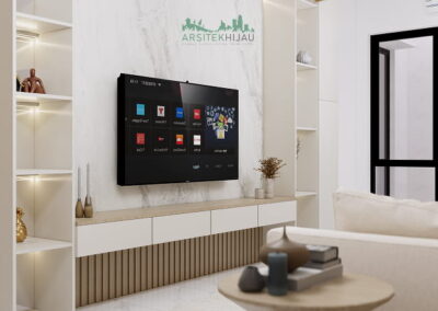 Desain Interior Rumah Konsep Desain Minimalis di Bekasi, Bpk DD