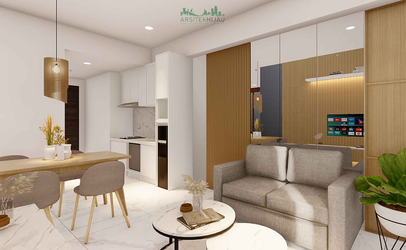 3 Bagian Interior Apartemen untuk Desain Minimalis Modern