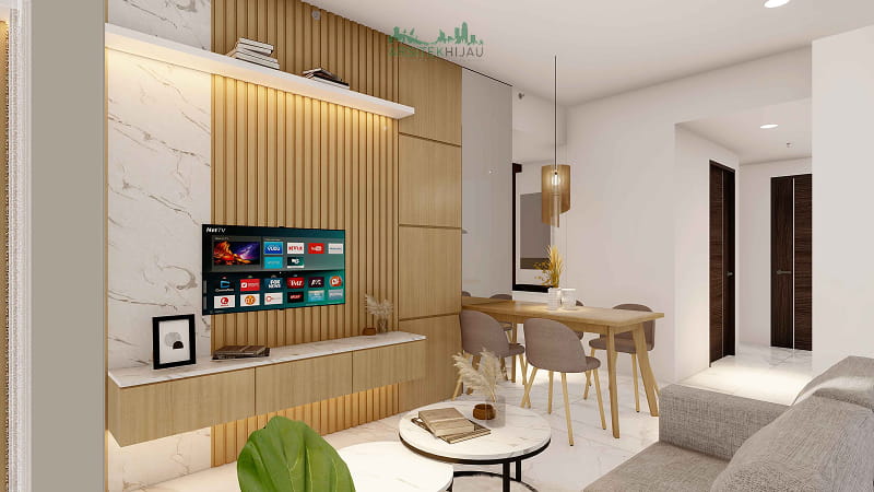 interior apartemen minimalis modern