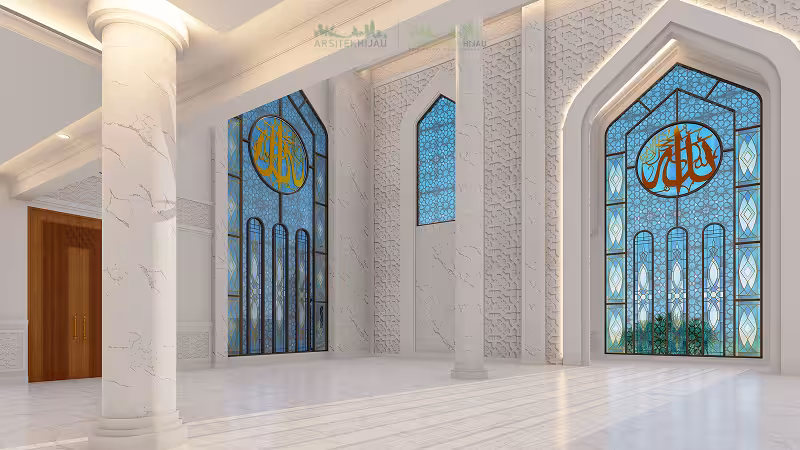 masjid minimalis modern terbaru