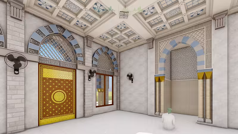 masjid minimalis modern terbaru