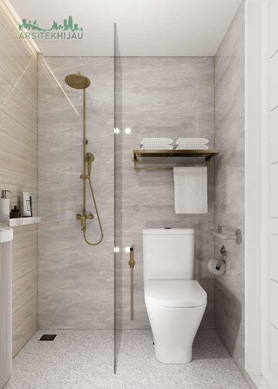 dekorasi interior rumah kamar mandi minimalis