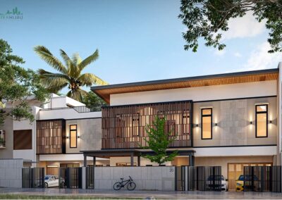 Desain Rumah Luxury Di Depok Bpk FP