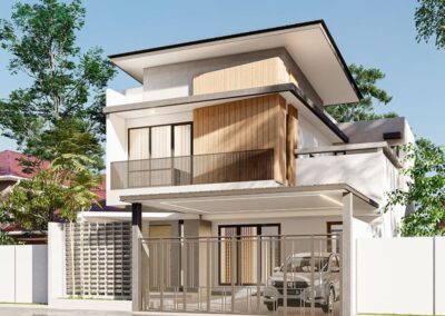 Desain Rumah Modern yang Elegan di Tangerang – Bpk. IW