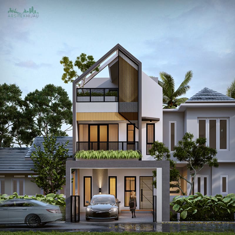 desain rumah skandinavia bekasi