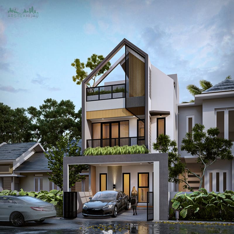 desain rumah skandinavia bekasi