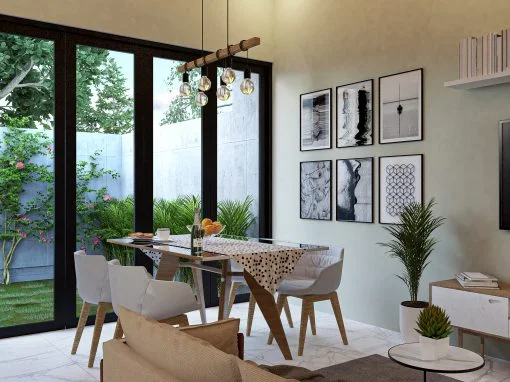 Desain Interior Cluster Astana di Bintaro, Tangerang