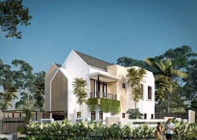 Desain Rumah Skandinavia Konsep Open Space di BSD Tangerang