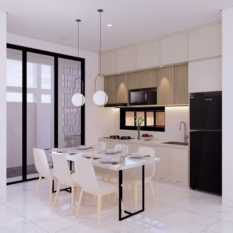kitchen set minimalis 2