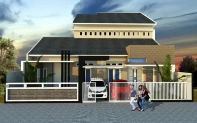 Desain Renovasi 2 Rumah Jadi 1 Tanpa Banyak Bongkaran