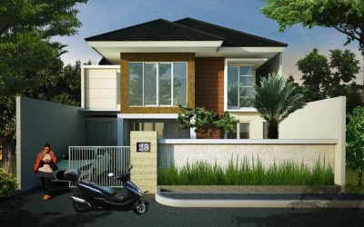 Desain Renovasi Rumah 1 Menjadi 2 Lantai Bpk. Arif di Rawamangun