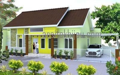 Desain Renovasi 2 Rumah Jadi 1, Bukit Kencana, Bekasi – Bpk. Anto