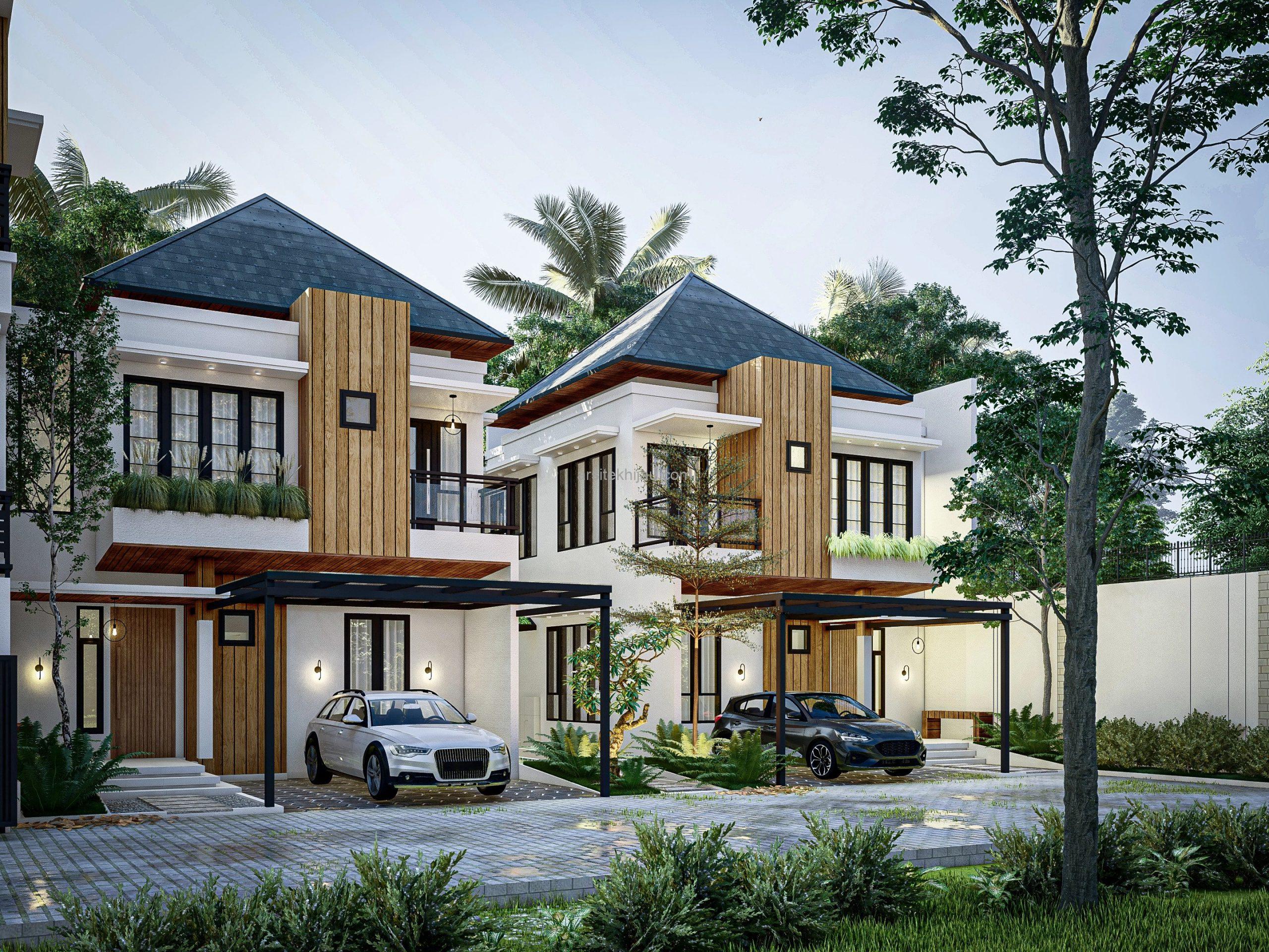 desain rumah 2 lantai 2 unit milik pak sudjud desain rumah 2 lantai 2 unit milik pak sudjud