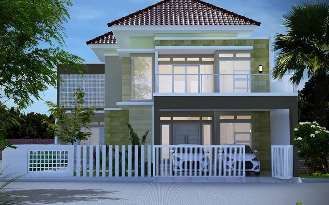Desain renovasi rumah 2 lantai avril simangunsong