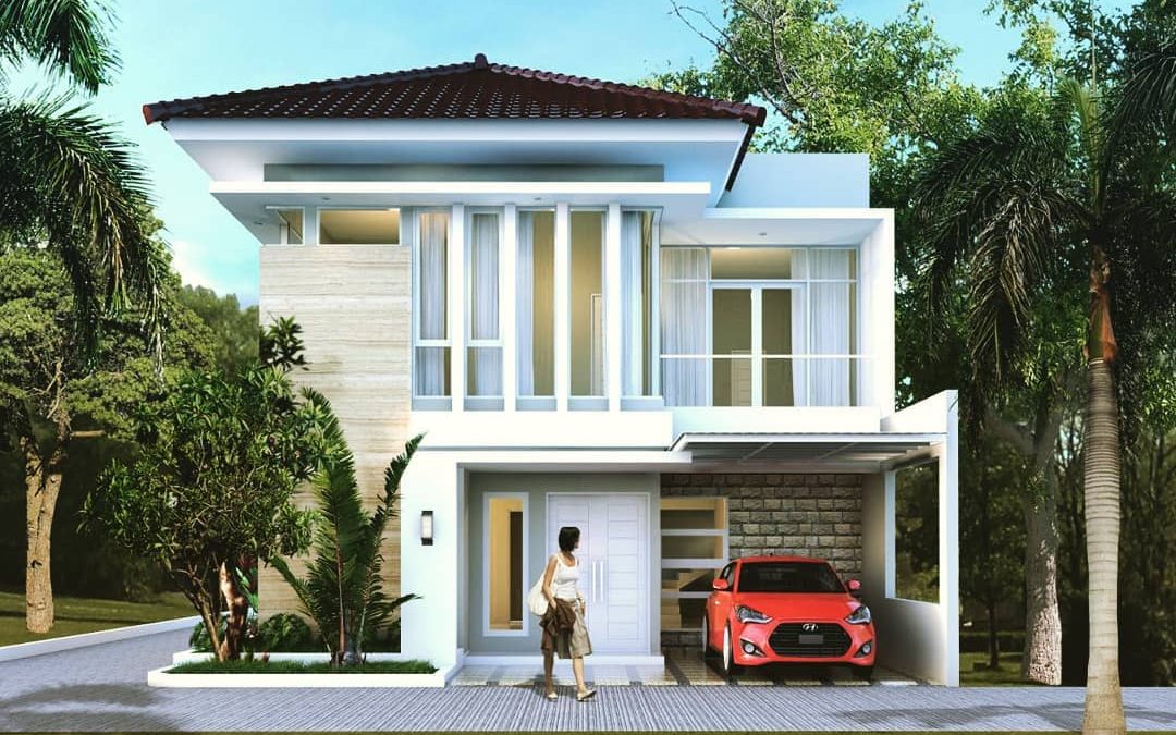 Desain Rumah 2 Lantai Hook Bpk Ard, Depok