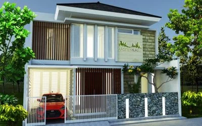 Desain Rumah Bu Debi di Jati Sampurna