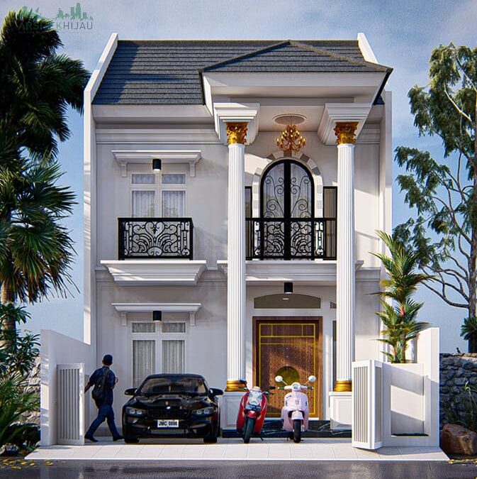 Desain Rumah Classic di Jakarta Timur, Bpk T
