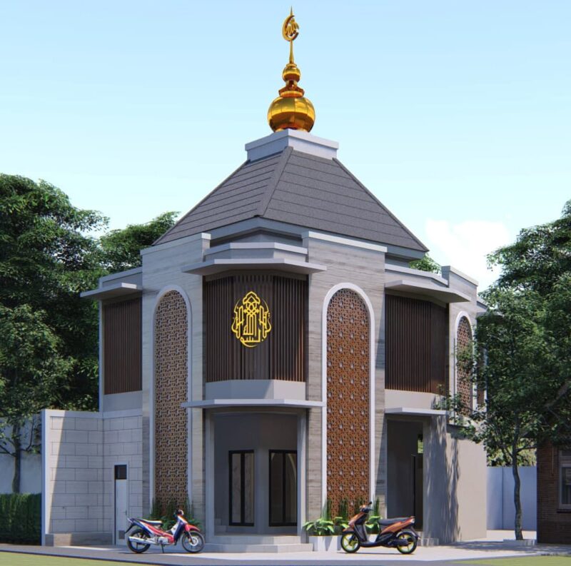 jasa desain musola musholla nurul ibadah pangkalan jati, jakarta timur