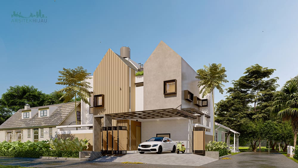 macam macam desain rumah skandinavia